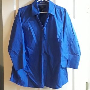 Lands End 3/4 sleeve button down